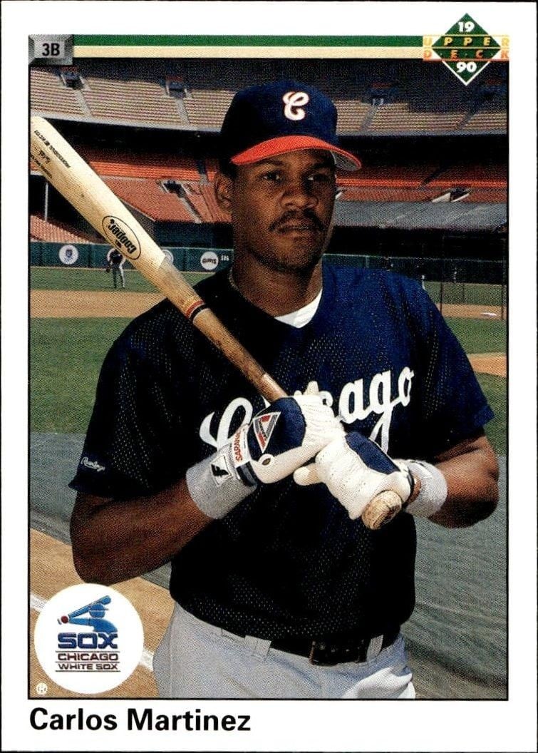 1990 Upper-Deck Low Number Carlos Martinez #347 trading card