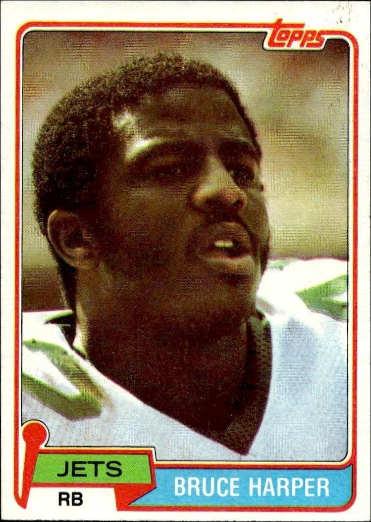 1981 Topps Bruce Harper #211 trading card