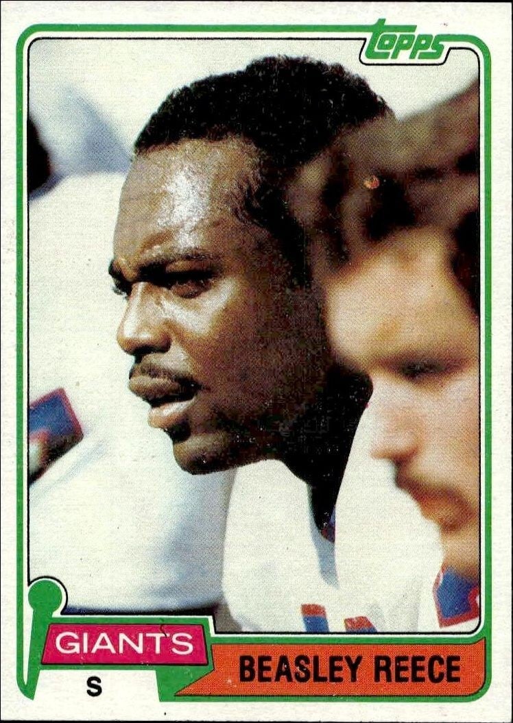 1981 Topps Beasley Reece #504 trading card
