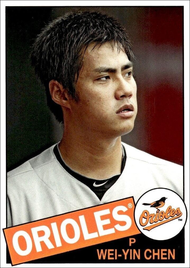2013 Topps Archives Wei-Yin Chen #134 trading card