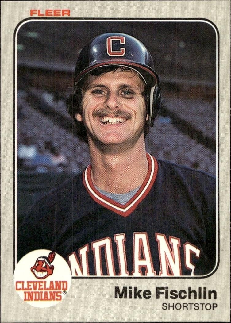1983 Fleer Mike Fischlin #407 trading card