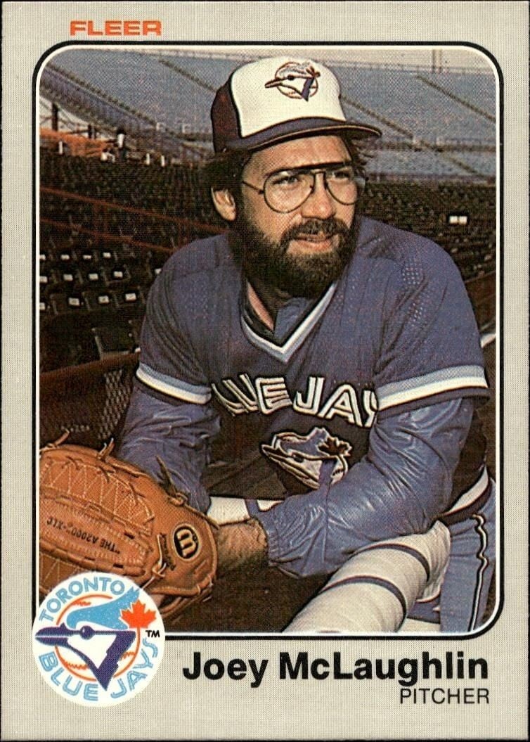1983 Fleer Joey McLaughlin #434 trading card