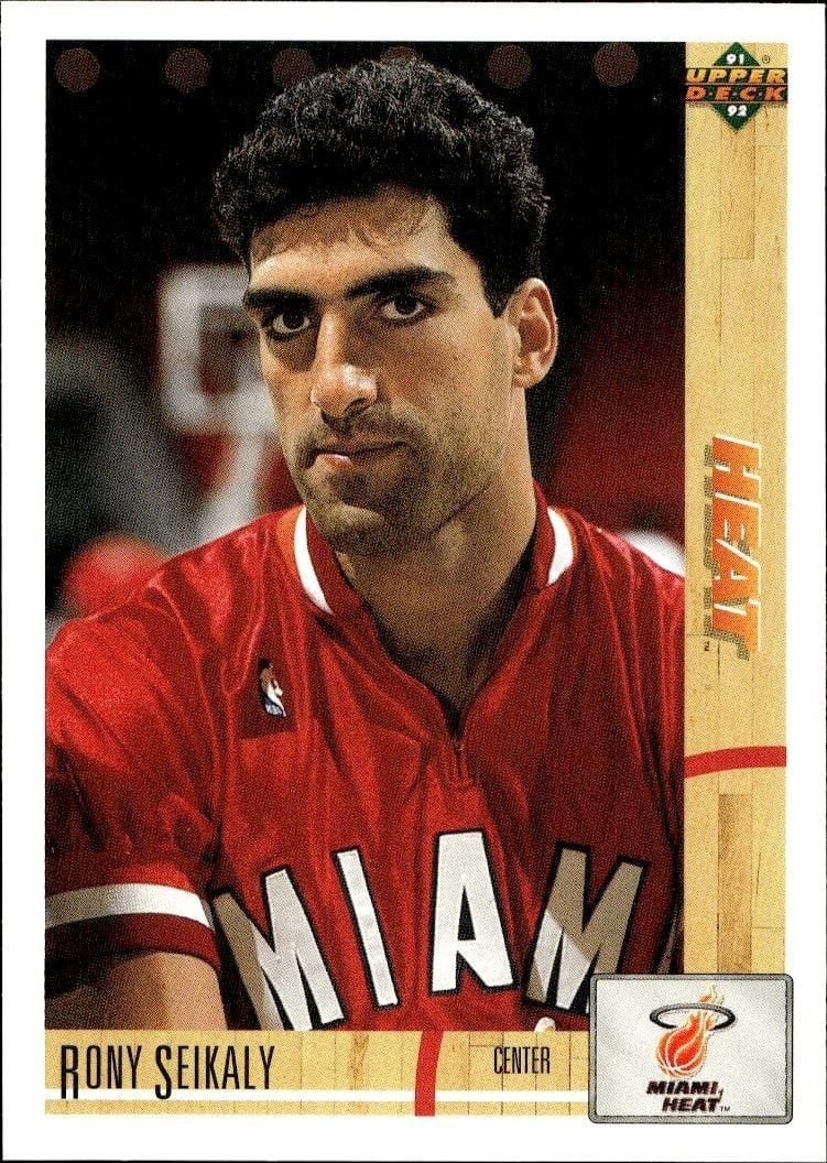 1991-92 Upper-Deck Rony Seikaly #145 trading card