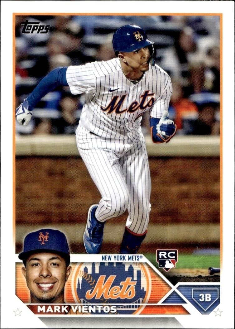 Mark Vientos 2023 Topps Series 2 Mark Vientos #550 baseball trading card front