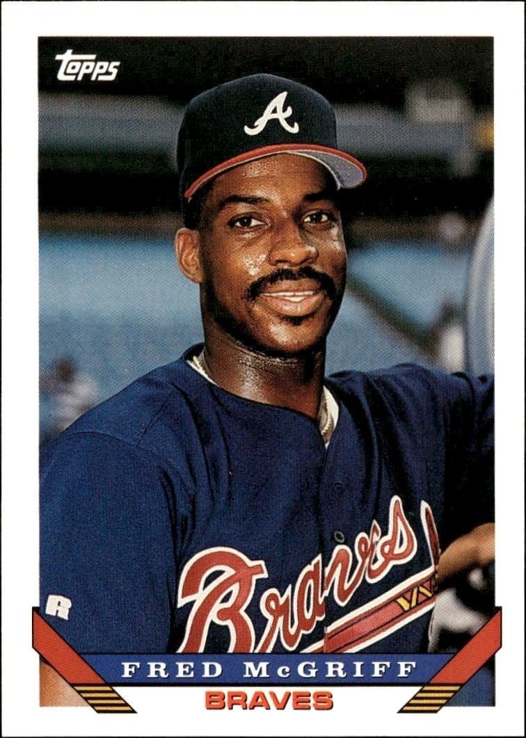1993 Topps Traded Fred McGriff #88T trading card