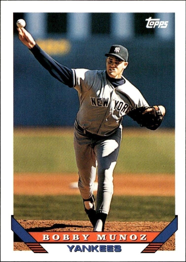1993 Topps Traded Bobby Munoz #13T trading card