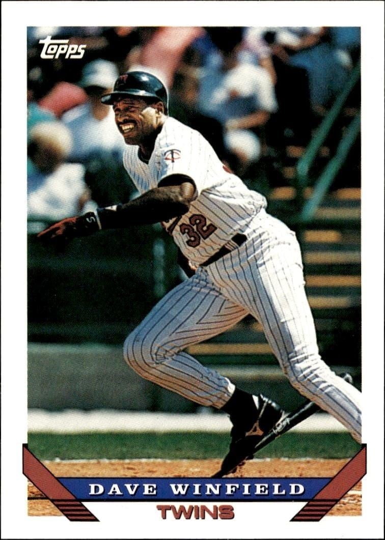 1993 Topps Traded Dave Winfield #83T trading card
