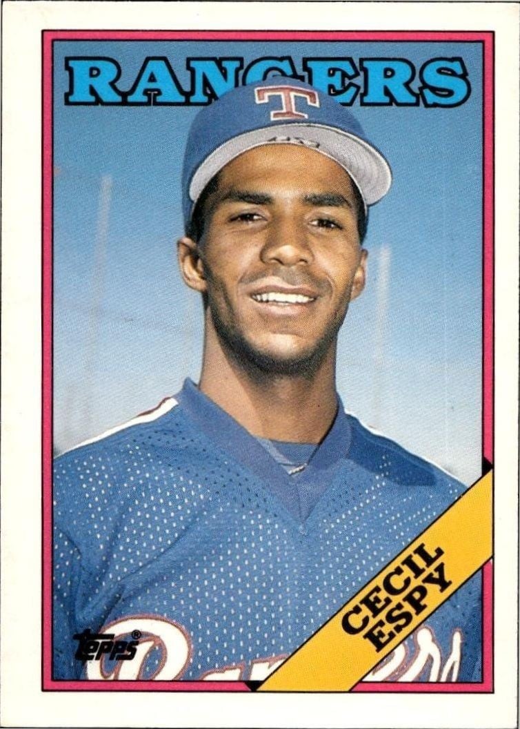 1988 Topps Traded Cecil Espy #36T trading card