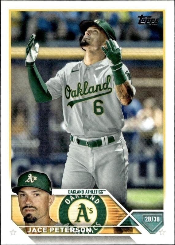 2023 Topps Series 2 Jace Peterson #619 trading card