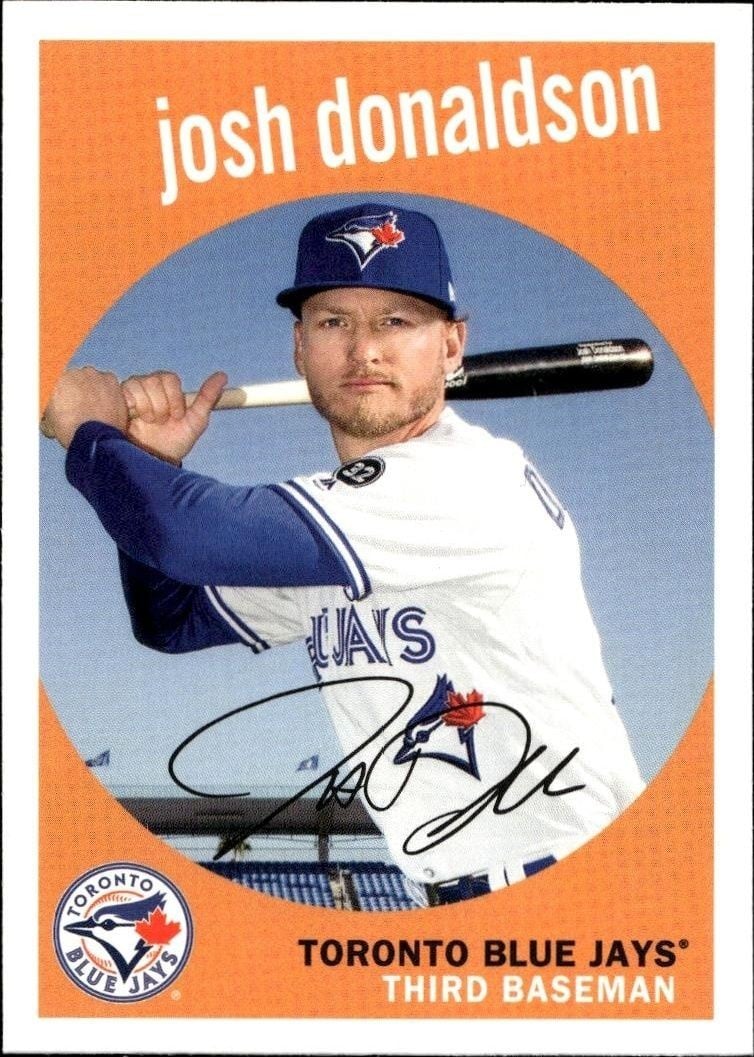 2018 Topps Archives Josh Donaldson #24 trading card