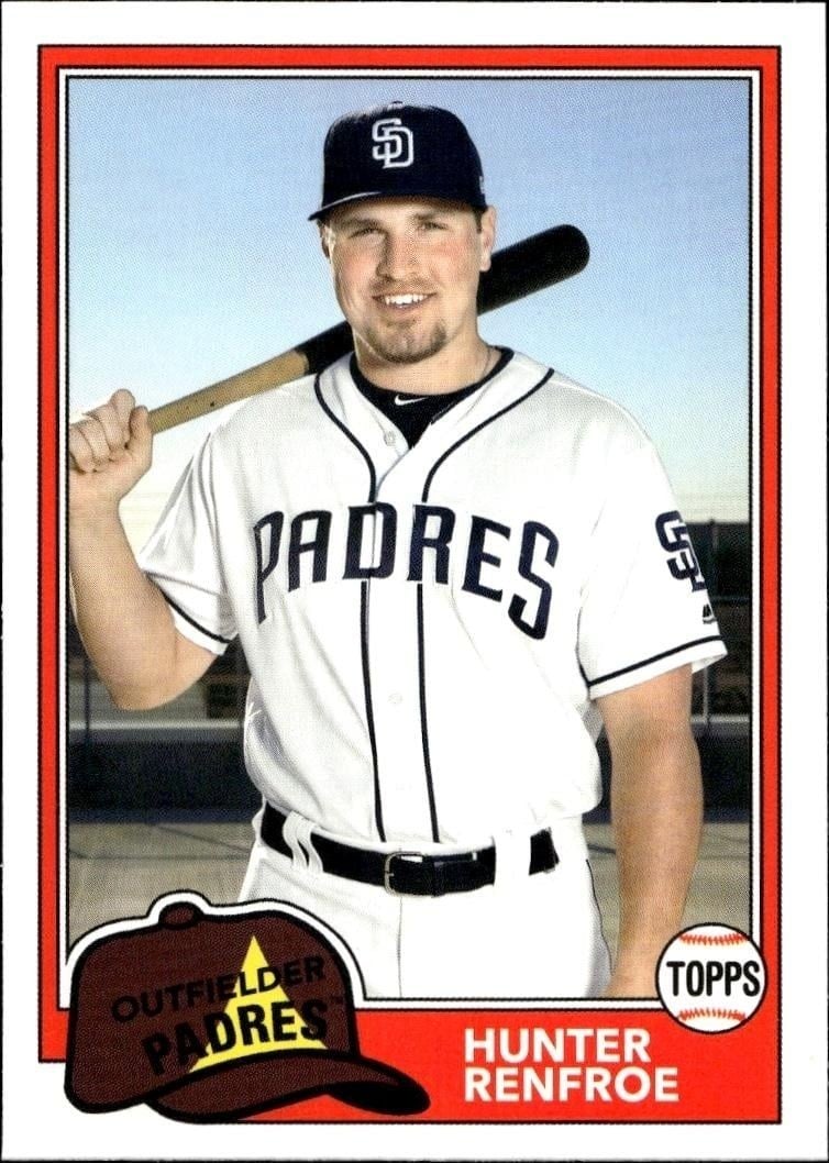 2018 Topps Archives Hunter Renfroe #257 trading card