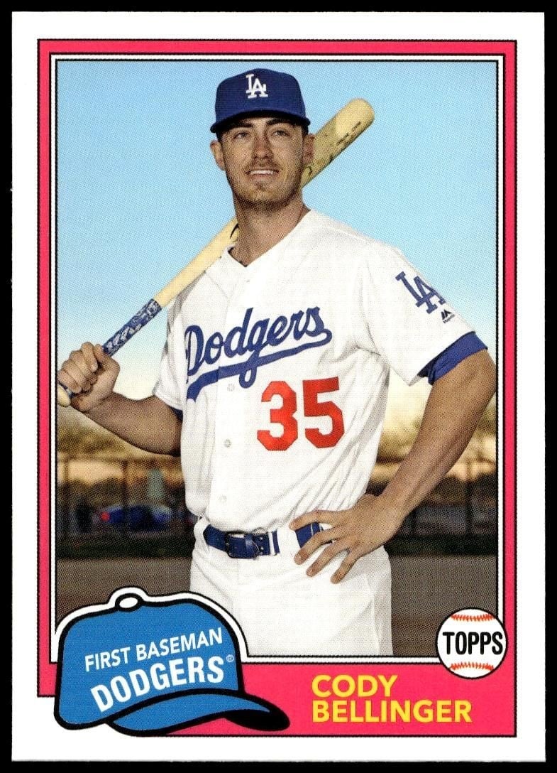 2018 Topps Archives Cody Bellinger #250 trading card