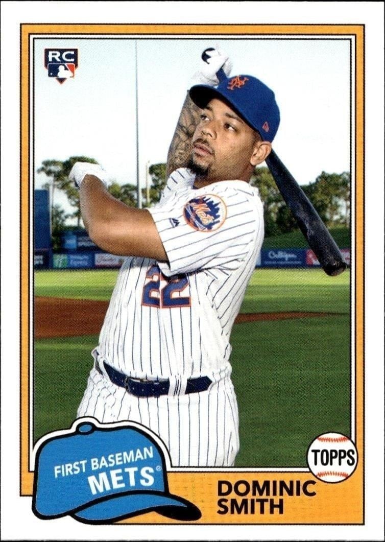 2018 Topps Archives Dominic Smith #286 trading card