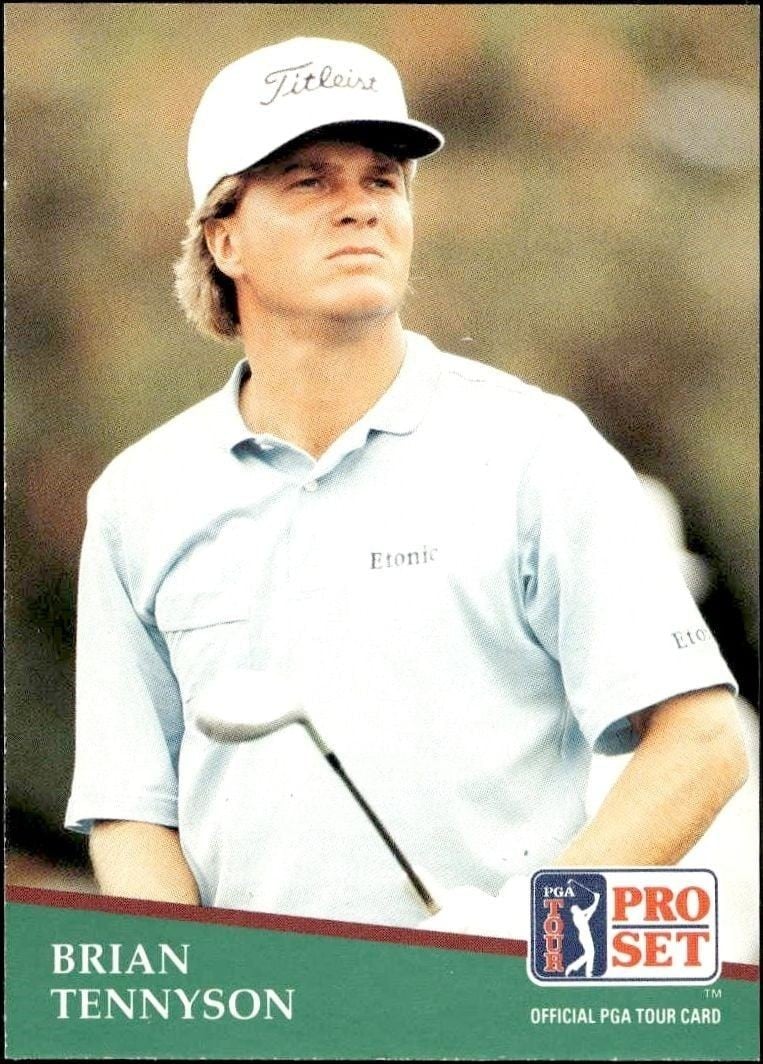 1991 Pro-Set PGA Tour Brian Tennyson #48 trading card