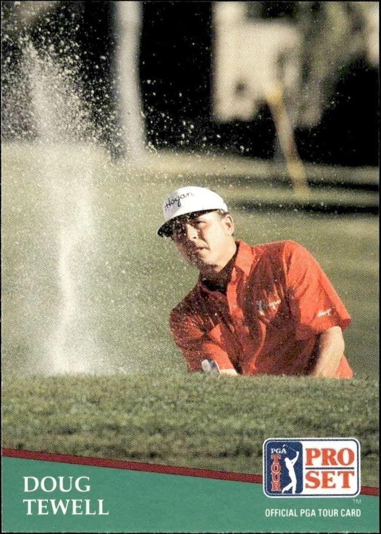 1991 Pro-Set PGA Tour Doug Tewell #107 trading card