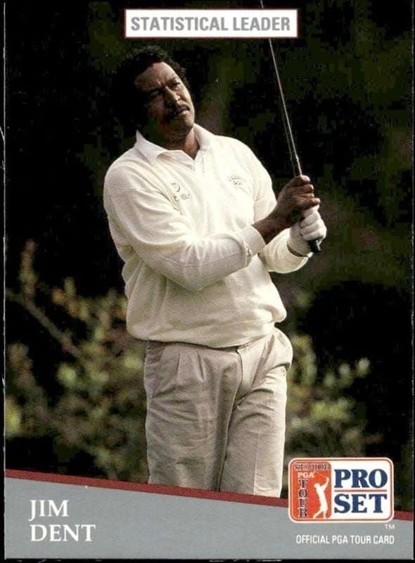 1991 Pro-Set PGA Tour Jim Dent #279 trading card