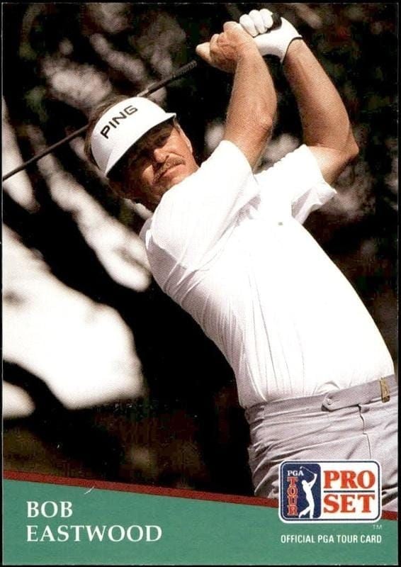 1991 Pro-Set PGA Tour Bob Eastwood #90 trading card
