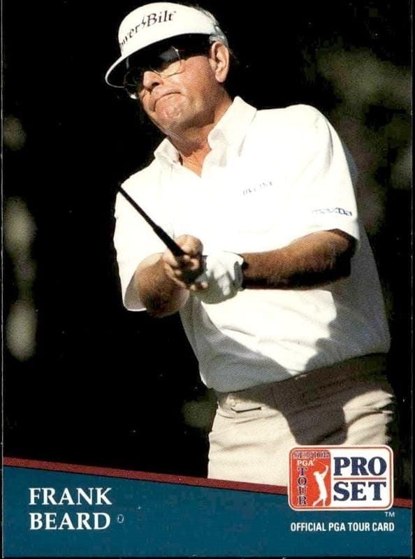 1991 Pro-Set PGA Tour Frank Beard #227 trading card