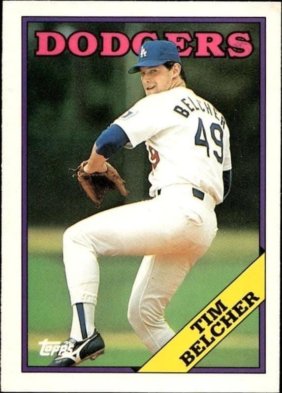 1988 Topps Traded Tim Belcher #12T trading card