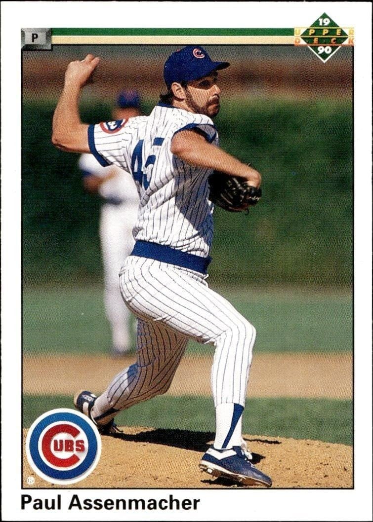 1990 Upper-Deck Low Number Paul Assenmacher #660 trading card