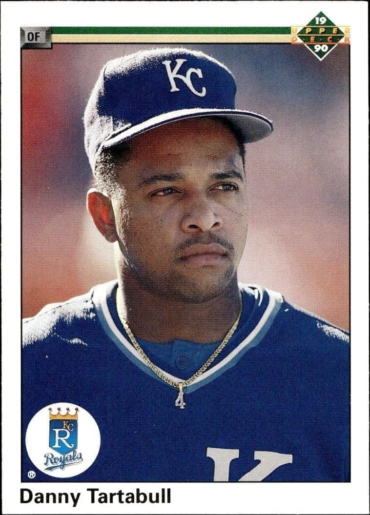 1990 Upper-Deck Low Number Danny Tartabull #656 trading card