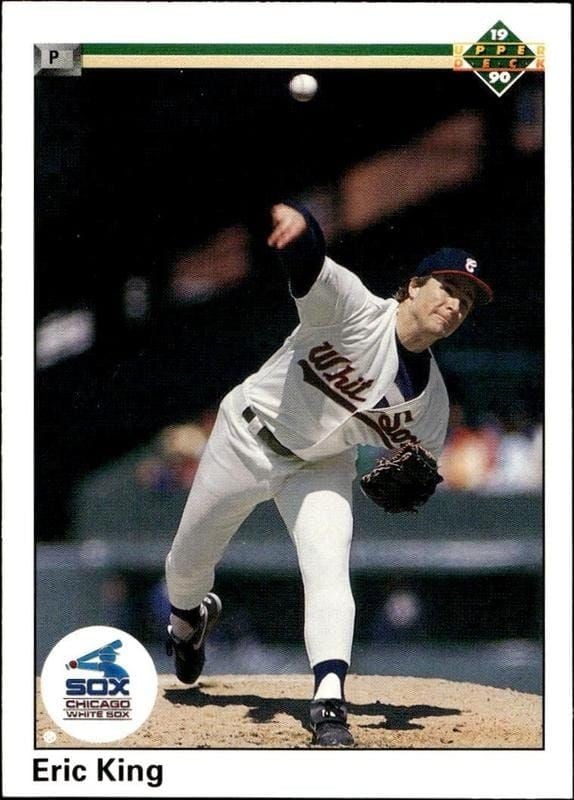1990 Upper-Deck Low Number Eric King #651 trading card