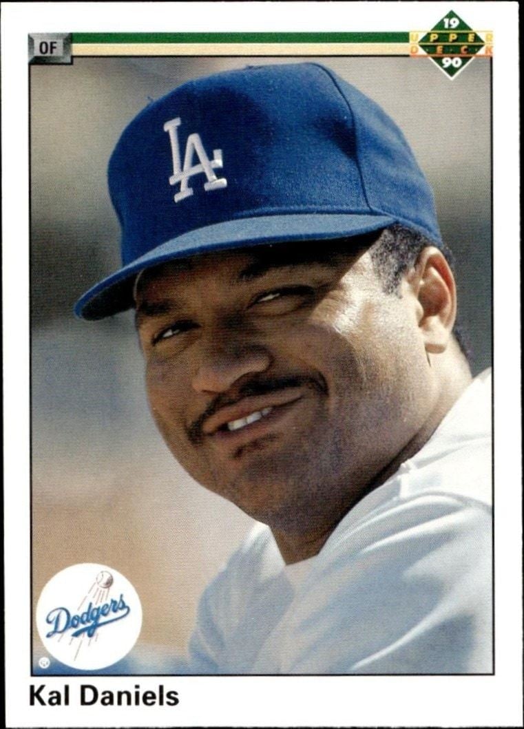 1990 Upper-Deck Low Number Kal Daniels #603 trading card