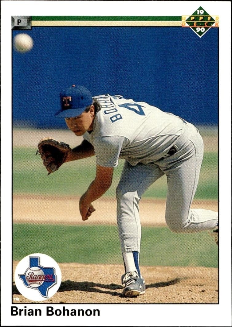1990 Upper-Deck High Number Brian Bohanon #731 trading card