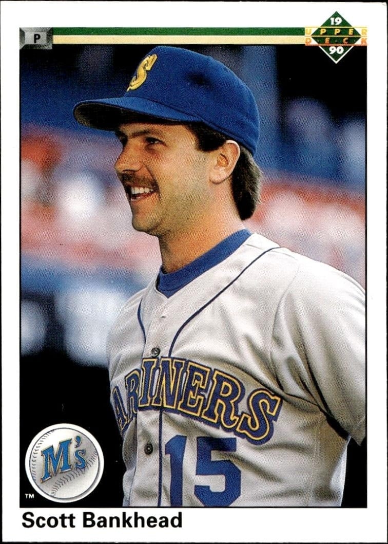 1990 Upper-Deck Low Number Scott Bankhead #561 trading card