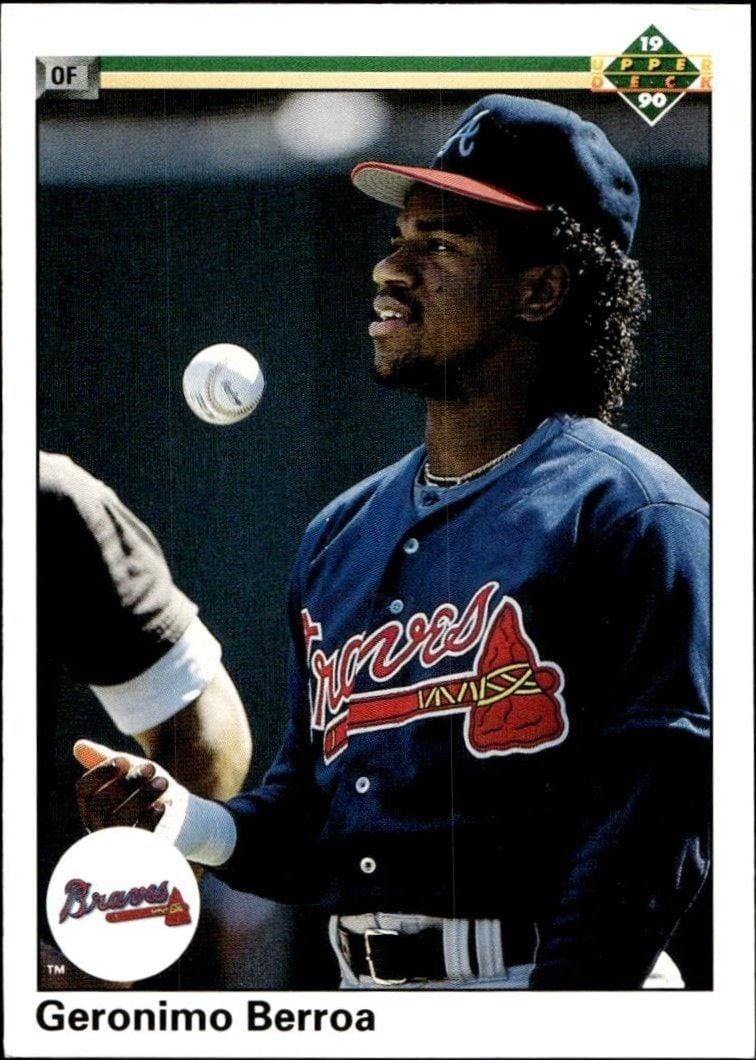 1990 Upper-Deck Low Number Geronimo Berroa #531 trading card