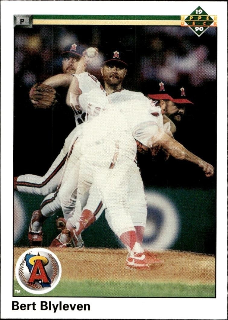 1990 Upper-Deck Low Number Bert Blyleven #527 trading card