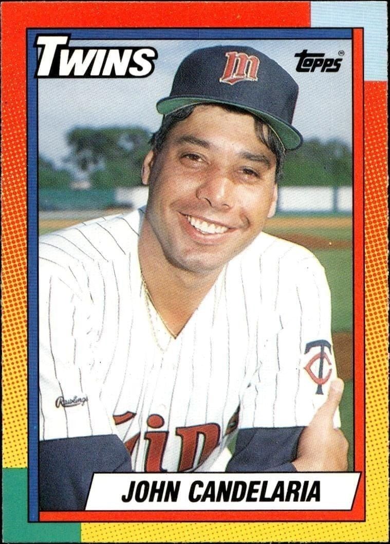 1990 Topps Traded John Candelaria #18T trading card