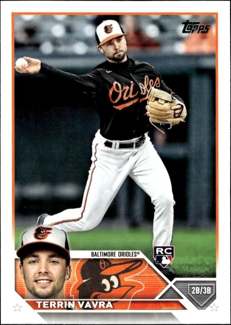 2023 Topps Series 2 Terrin Vavra #524 trading card