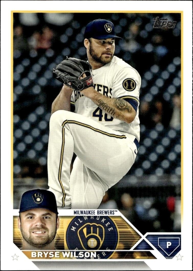 2023 Topps Series 2 Bryse Wilson #383 trading card
