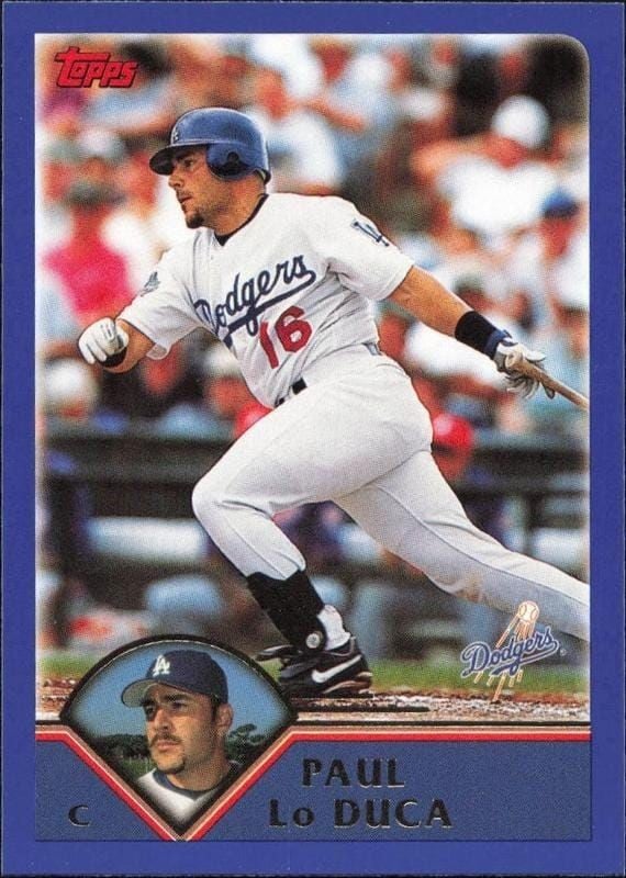 2003 Topps Series 1 Paul Lo Duca #208 trading card