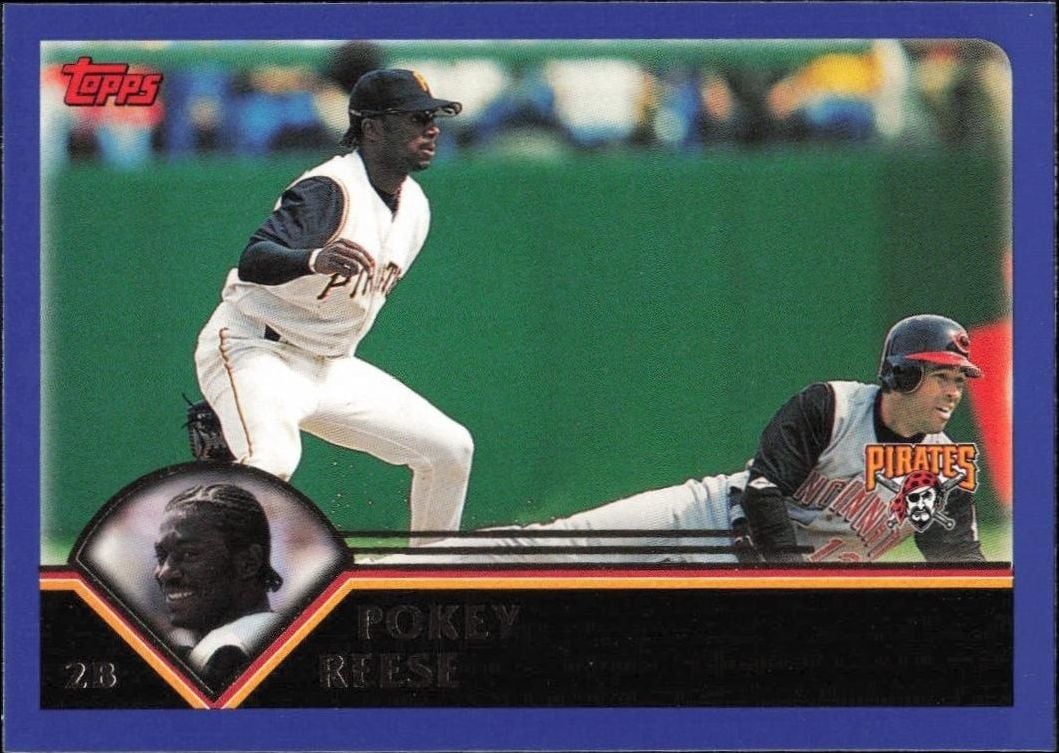 2003 Topps Series 1 Pokey Reese #182 trading card