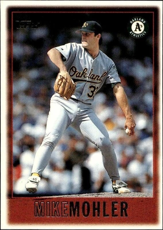 1997 Topps Series 1 Mike Mohler #19 trading card