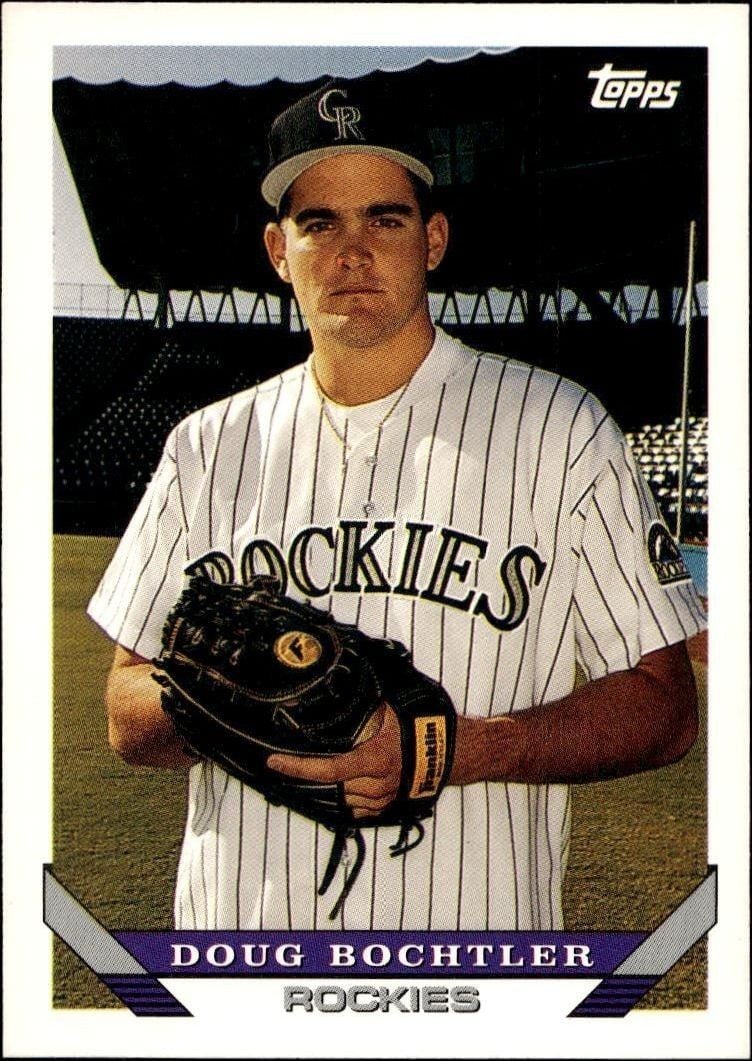 1993 Topps Series 2 Doug Bochtler #523 trading card