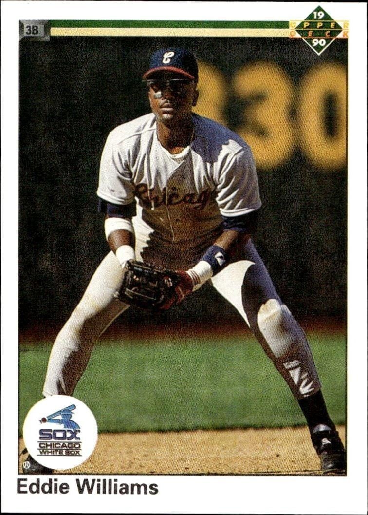 1990 Upper-Deck Low Number Eddie Williams #289 trading card