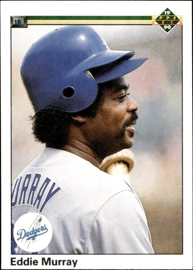 1990 Upper-Deck Low Number Eddie Murray #277 trading card
