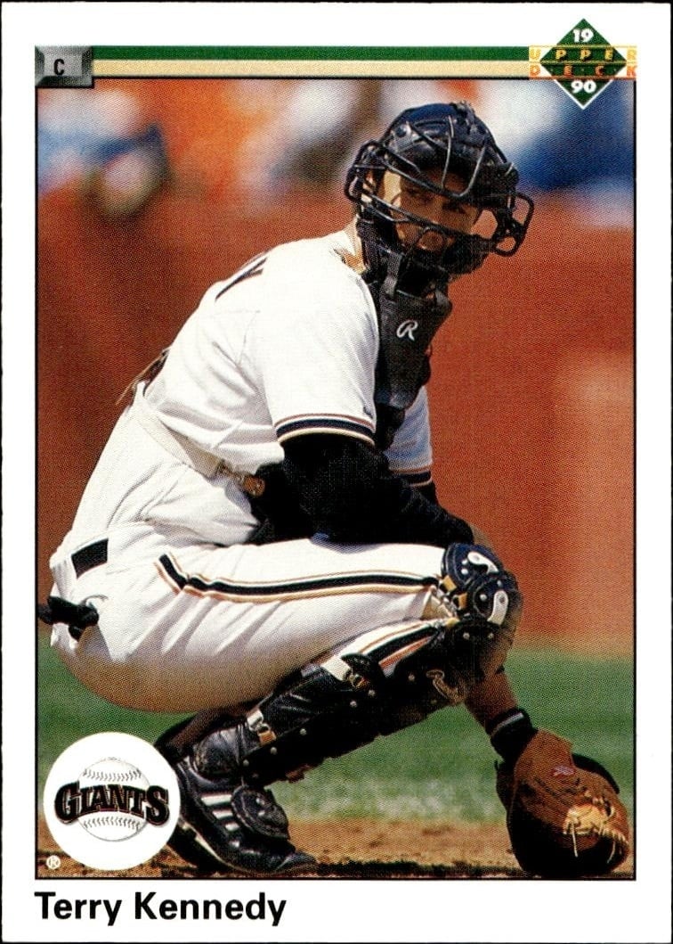 1990 Upper-Deck Low Number Terry Kennedy #397 trading card