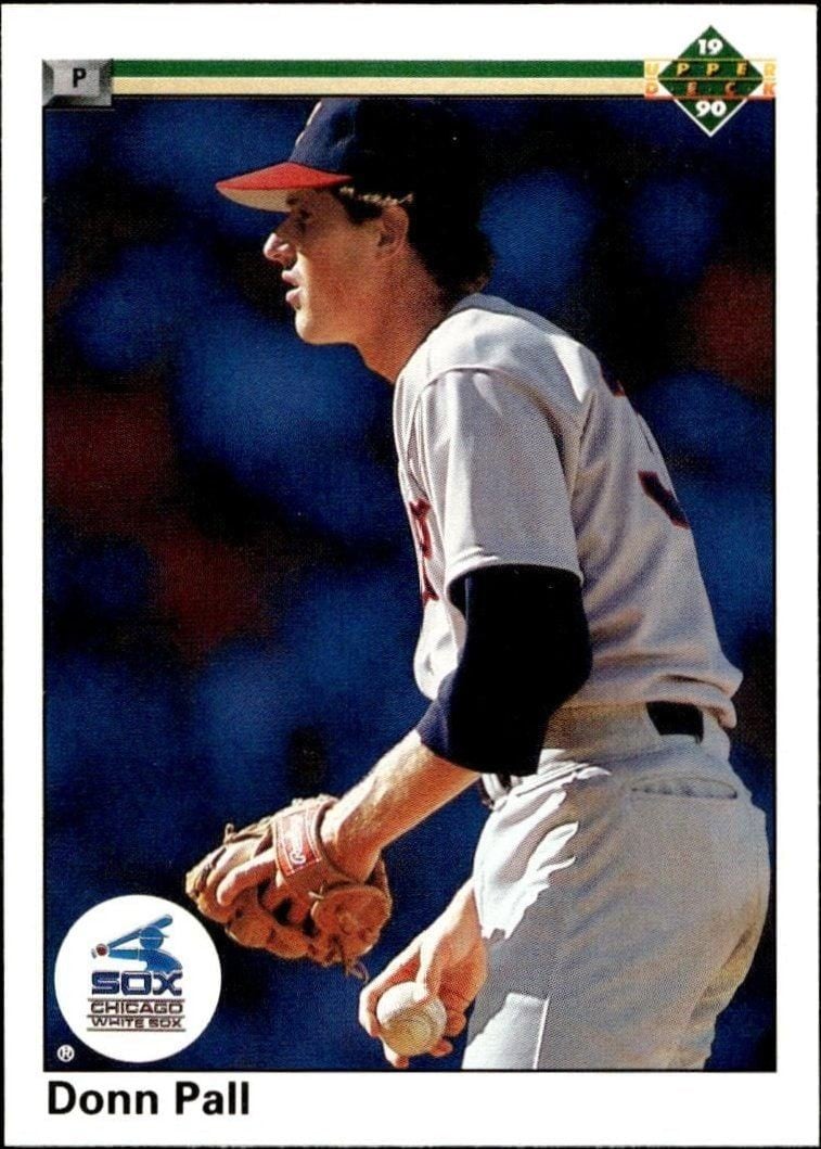 1990 Upper-Deck Low Number Donn Pall #386 trading card