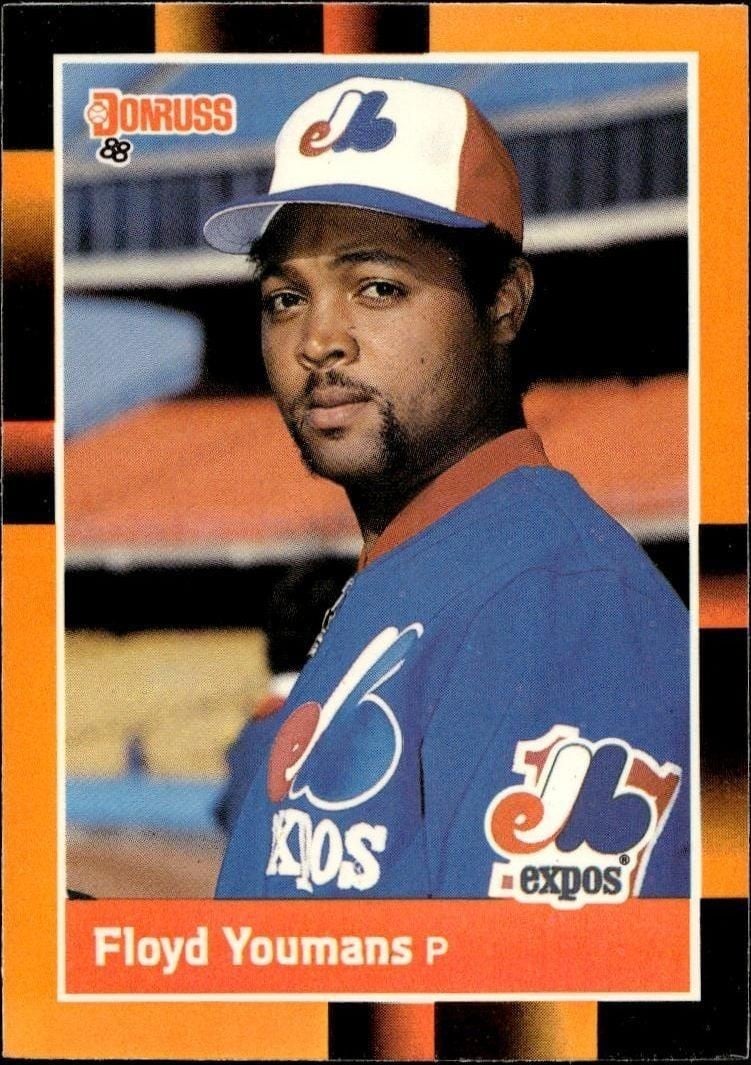 1988 Donruss Baseball's Best Floyd Youmans #314 trading card