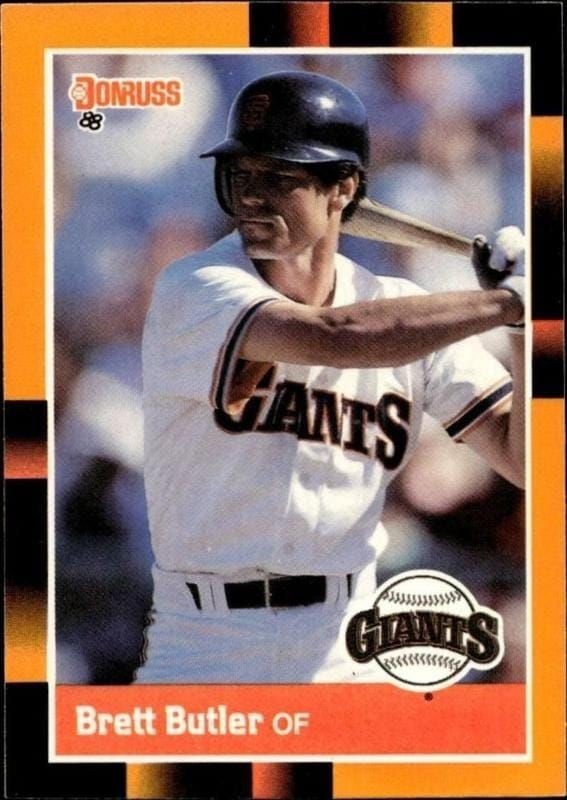 1988 Donruss Baseball's Best Brett Butler #23 trading card