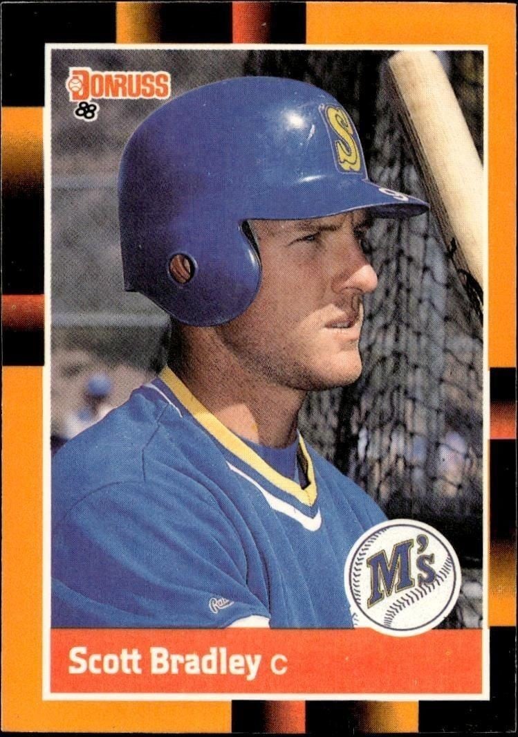 1988 Donruss Baseball's Best Scott Bradley #24 trading card