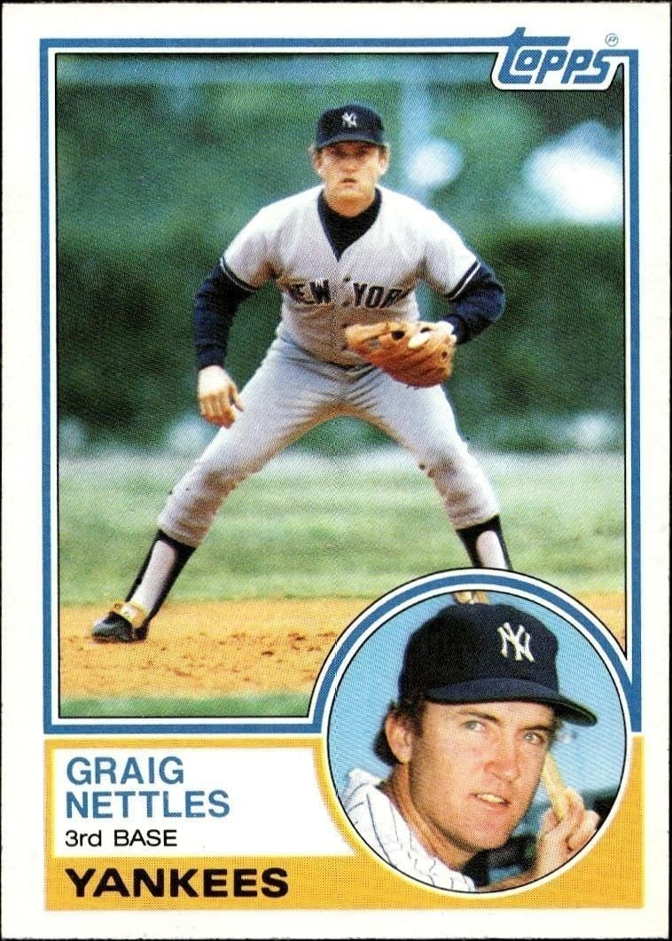 1983 Topps Graig Nettles #635 trading card