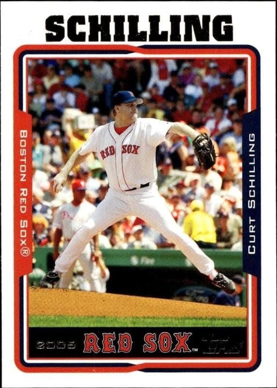 2005 Topps Series 1 Curt Schilling #70 trading card