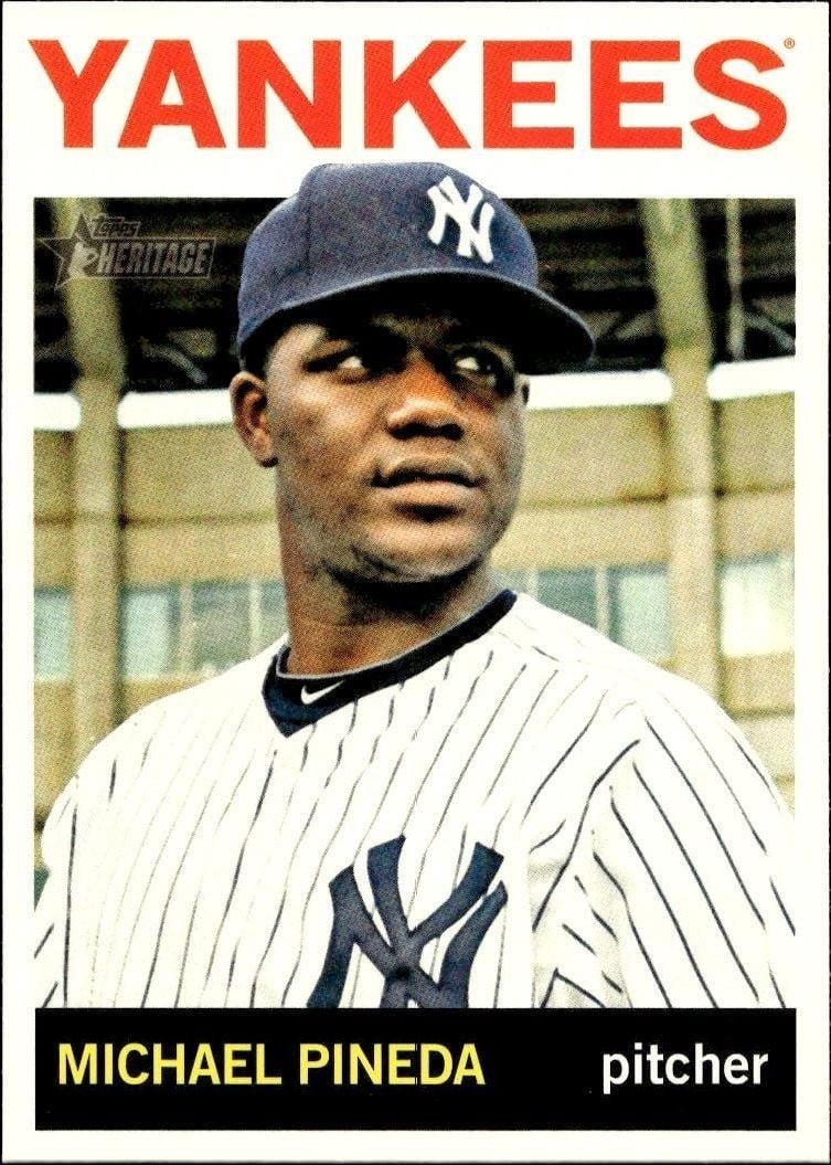 2013 Topps Heritage High Number Michael Pineda #H516 trading card
