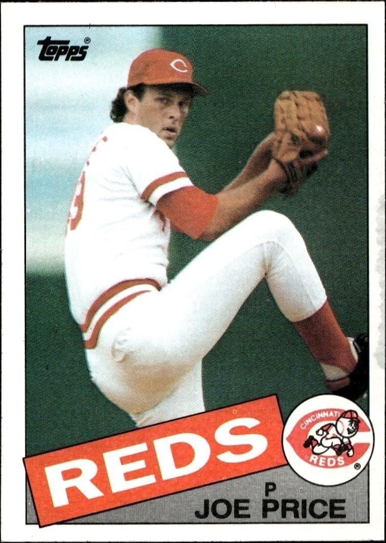 1985 Topps Joe Price #82 trading card