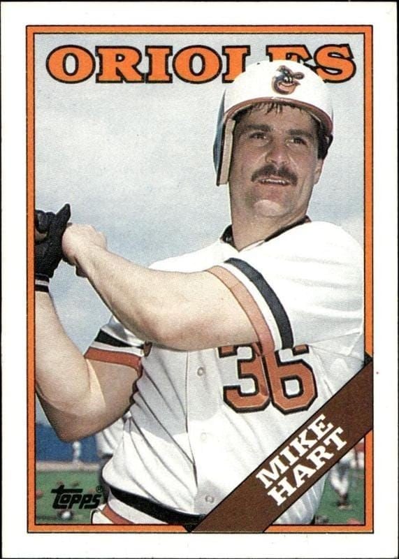 1988 Topps Mike Hart #69 trading card
